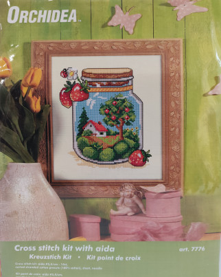 Cross stitch kit, PlussAudums Shop, Matisa street21