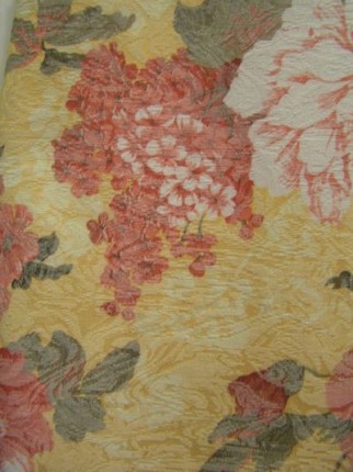 Curtains with flower design - Gobelin fabrics