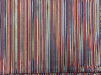 Fabric with strips for folk costume - fabrics shop Pluss Audums