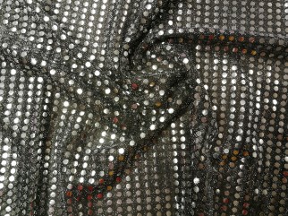 Fabrics with shine elements - fabric with glitter