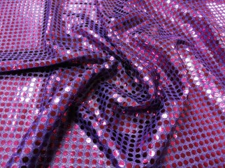 Fabrics with shine elements - fabric with glitter